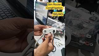 How to Connect 5G/4G Sim Router in Ethernet in Laptop| Ethernet Connected 5G Sim#macnitesh#Sim#Wifi
