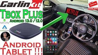 TBox Plus | Carlinkit | Internet AI Box | Wireless Adapter for CarPlay and Android Auto