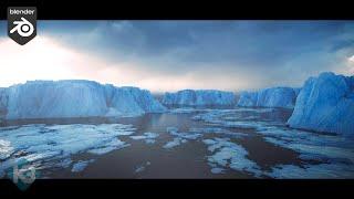 The Keys to Realistic Blender Ice Landscapes Explained in 6 Minutes