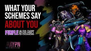 What Your Schemes Say About You | Purple & Black