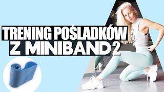 TRENING POŚLADKÓW  Z GUMAMI MINI BAND 2 | Agata Zając