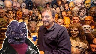 Tom Savini making special effect for a Kids TV show