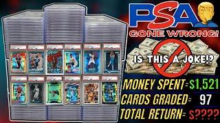 *PSA REVEAL! I GRADED 97 CARDS WITH PSA & SPENT OVER $1,500!+WAS IT WORTH IT?