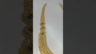 Gold necklace  #gold #jewellery #necklacedesigns #bridalbangles #bridaljewelelry #fancyjewells