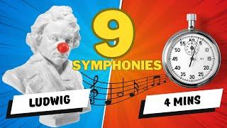  Beethoven 9 Symphonies in 4 Mins | Rainer Hersch Orkestra 