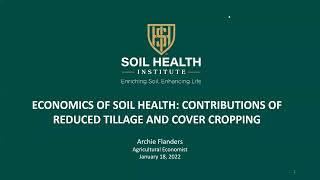 Economics of Soil Health: Contributions of Reduced Tillage and Cover Cropping