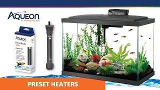 Aqueon's Preset Aquarium Heater Line