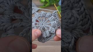 Wonderful!! You'll love this.  Very easy crochet  motif. #crochet #knitting #diy