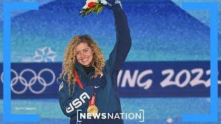 Lindsey Jacobellis wins first US gold at Olympics | Rush Hour