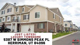 Rare Loft Home in Utah: 5387 W Simmons Peak Pl Herriman, Utah