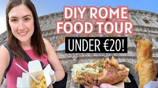 Rome Food Tour: Our 5 Must-Try Dishes Under €20! 