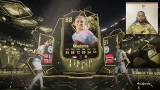 Level 25 Reward 83+ x20 or 87+ x3 and 85+ 10 Players Pack FC24