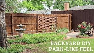 Small Backyard & Patio DIY Projects for a Park-Like Look