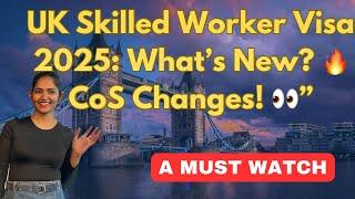  தமிழில் UK Skilled Worker Visa Updates: Everything You Need to Know