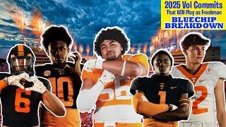 2025 Vol Commits That Will Play as Freshman