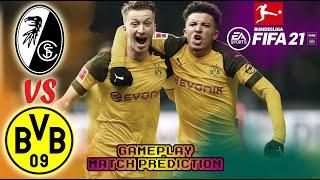 FIFA 21 | BUNDESLIGA SC Freiburg vs Borussia Dortmund @Ivy Lane GAMEPLAY