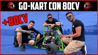 GO-KART CON MOTORE da MOTO (1000 cc) | Costruzione +Test.