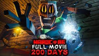 I Survived 200 Days In Horror Minecraft Hardcore [FULL MOVIE]