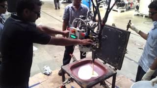 PU foam molded seat manufacturing process at Polycraft Puf Machine Pvt. Ltd.