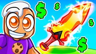 Buying the STRONGEST SWORD in Roblox!