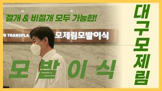 대구모발이식 방법 ~절개와 비절개~ 에 대한 모든 것! 모두 가능하기에 더 깊은 노하우를 보여드릴 수 있는 대구모제림이 알려드립니다