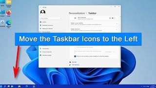 How to Move the Taskbar Icons to the Left on Windows 11