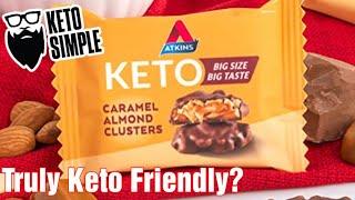 Atkins Keto Caramel Almond Clusters - Are they really Keto Friendly?