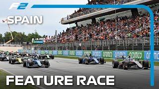 F2 Feature Race Highlights | 2024 Spanish Grand Prix