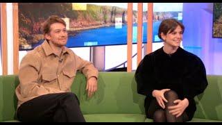 Joe Alwyn and Alison Oliver discuss Conversations with Friends on BBC The One Show (May 9, 2022)