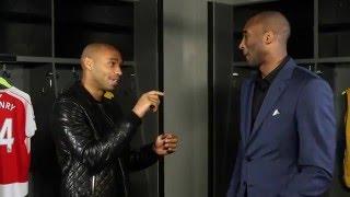 Thierry Henry and Kobe Bryant's Football Hero