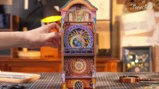 Tonecheer New Arrivals Book Nook Clock Tower