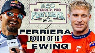 Italo Ferreira vs Ethan Ewing | MEO Rip Curl Pro Portugal 2024 - Round of 16