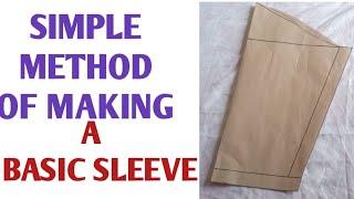 HOW TO MAKE A SLEEVE PATTERN