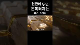 부자되는 현관 이것 두면 금전운 들어온다 #풍수 #풍수인테리어