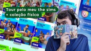 tour pelo meu the sims + coleção física