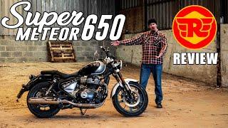 2023 Royal Enfield Super Meteor 650 Review | Is this the BEST Lightweight Cruiser Motorcycle!?