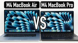 M4 MacBook Air vs M4 MacBook Pro - Vergleich | Die richtige Wahl treffen! (2025)