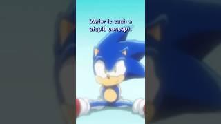 POV: You're Like Sonic And You Can't Swim. #sonicthehedeghog #jehtt #sonicchannel #sonicedit