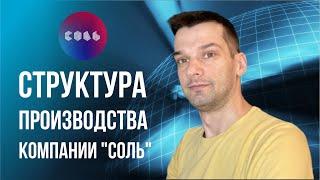 Как работает компания "СОЛЬ" и какие есть РОЛИ. Структура компании по внедрению CRM Битрикс24