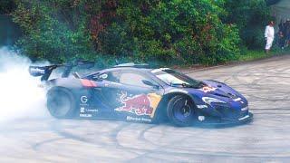 BEST DRIFTS & POWERSLIDES at the FAMOUS Turnaround! Goodwood FOS 2024