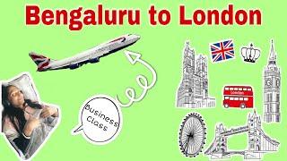 INDIA TO UK 2022 | BRITISH AIRWAYS BUSINESS CLASS | STUDENT TRAVEL TO LONDON 2022 | MYSHADOWBEATS