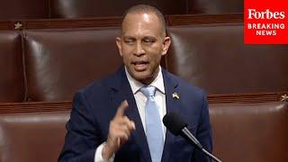 JUST IN: Hakeem Jeffries Condemns 'Unconstitutional' House GOP-Backed 'Voter Suppression Bill'