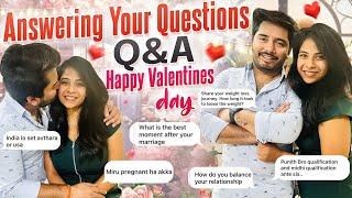 Answering your Questions | Q & A⁉️| Happy Valentines day️| SiriChalla | SiriChallaOfficial