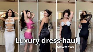 I GOT 700$ WORTH OF DRESSES || MewMews try-on haul
