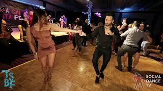 Jay Gonsalez & Wandaisha Lopez - Bachata social dancing | Tampa Salsa & Bachata Festival 2019