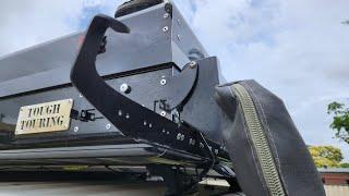 how the Tough Touring brackets are mounted with a Bundutec Bundusuite