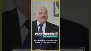 Belarus' Lukashenko says West was preparing to strike against Russia