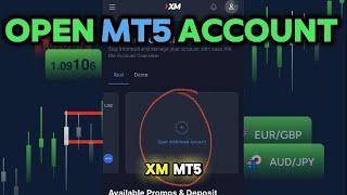 How to Open XM MT5 Additional Account