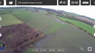 4drc drone Christmas day flight