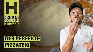 Schnelles Der perfekte Pizzateig Rezept von Steffen Henssler | Günstige Rezepte